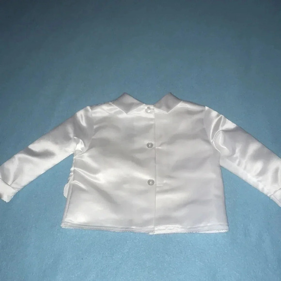 NEW CHRISTENING APPAREL attached paisley vest & tie size 9-12 month 16 to 20 lbs - Picture 5 of 16